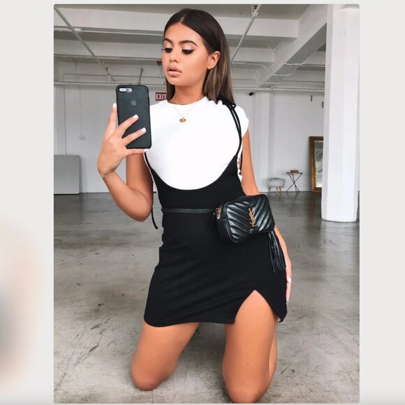 Tiger Mist Clara Pini Black Mini Dress - Picture 5 of 10